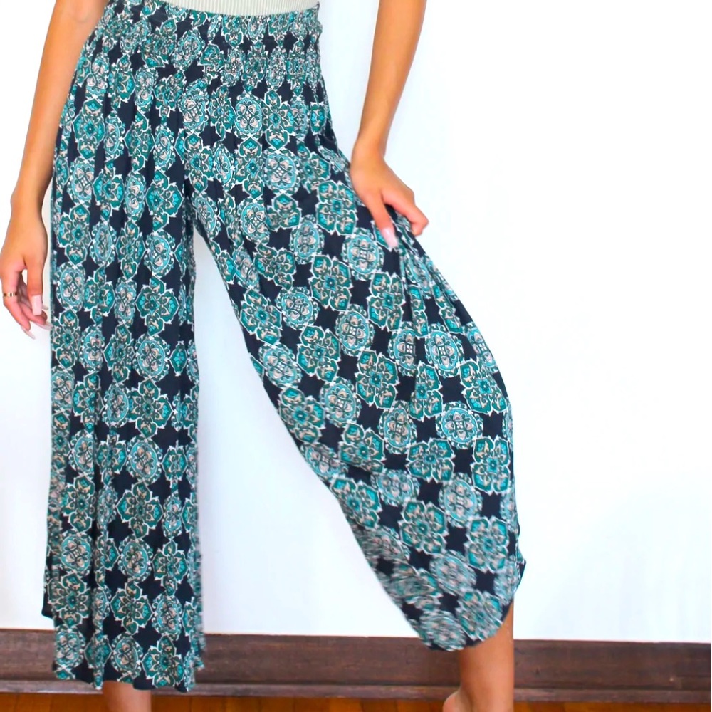 Daughters of Culture Moroccan Mint Flare Pant